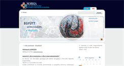 Desktop Screenshot of norria.hu